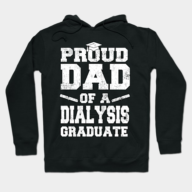 Mens Premature Newborn Nurse Gift Proud Dad Dialysis Graduate Hoodie by Schied Tungu 